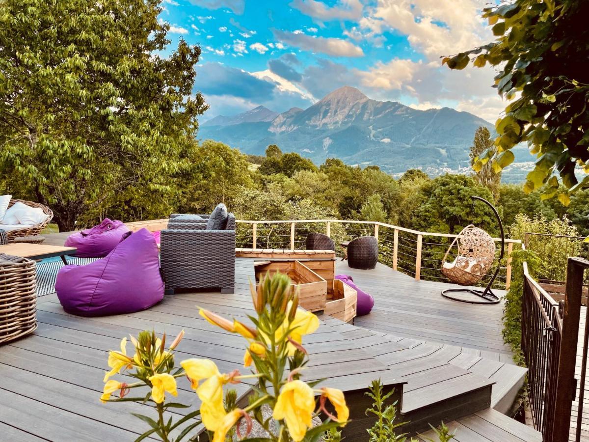 Chambre D'Hotes La Grange Des Ecrins Chabottes Exterior foto